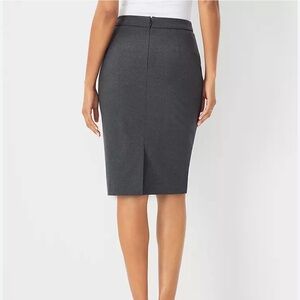 NWT Ann Taylor Dark Gray Pencil Skirt
